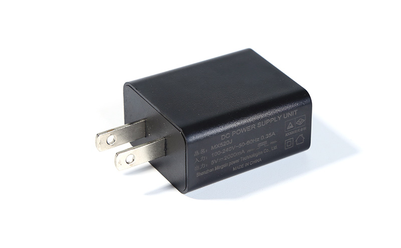 平板電腦電源適配器5V2A-2.4A過PSE認證 TUV發證 高光面和啞光面兩種