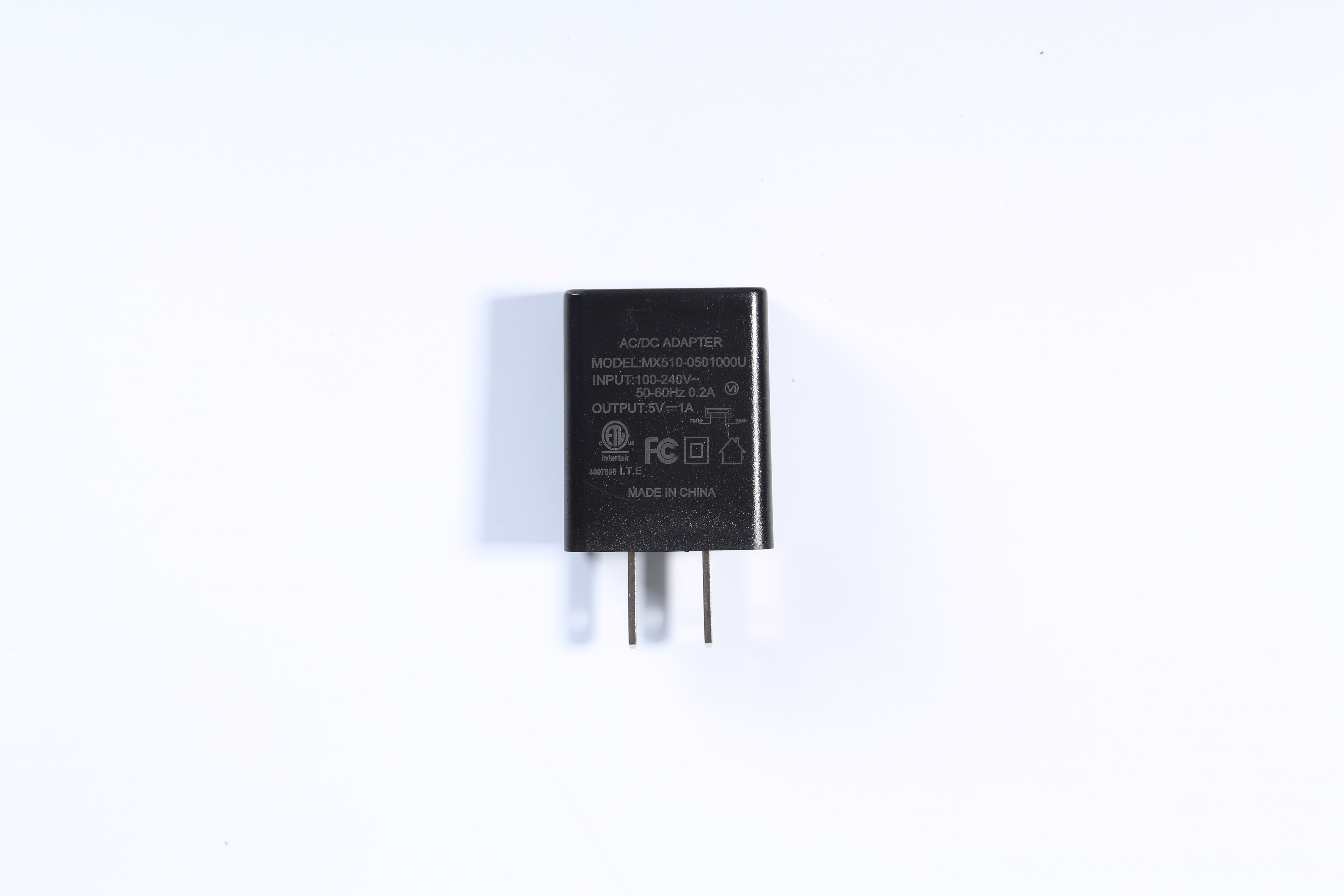 MX510-0500500型號5v0.5a美規電源適配器 ETL認證